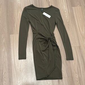 XXS Olive green Francesca’s dress